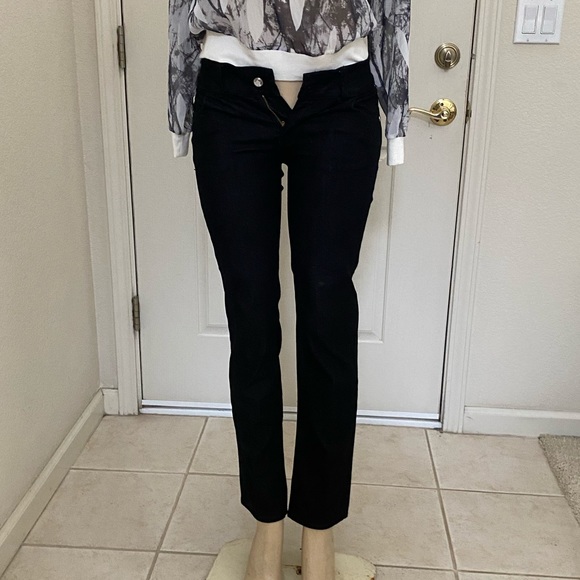 “JORDACHE” 🖤 SUPER CUTE 🌹Premium, black jeans - Picture 5 of 16